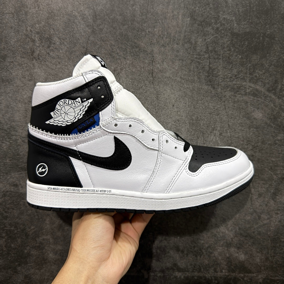 【N】fragment design × UNION × Nike Air Jordan 1 Retro High OG "Black/White"