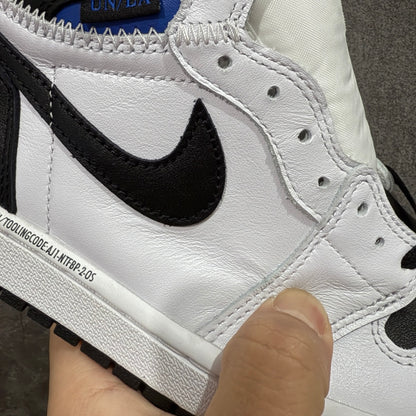 【N】fragment design × UNION × Nike Air Jordan 1 Retro High OG "Black/White"