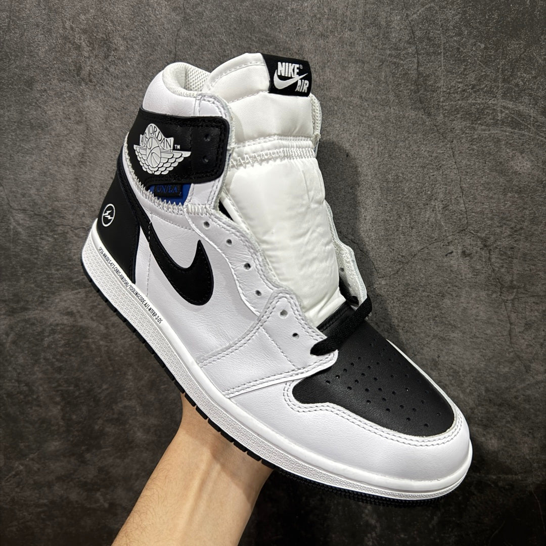 【N】fragment design × UNION × Nike Air Jordan 1 Retro High OG "Black/White"