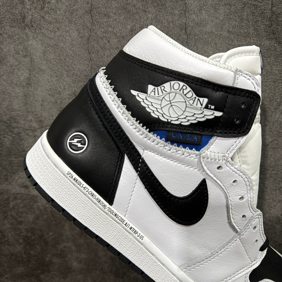 【N】fragment design × UNION × Nike Air Jordan 1 Retro High OG "Black/White"