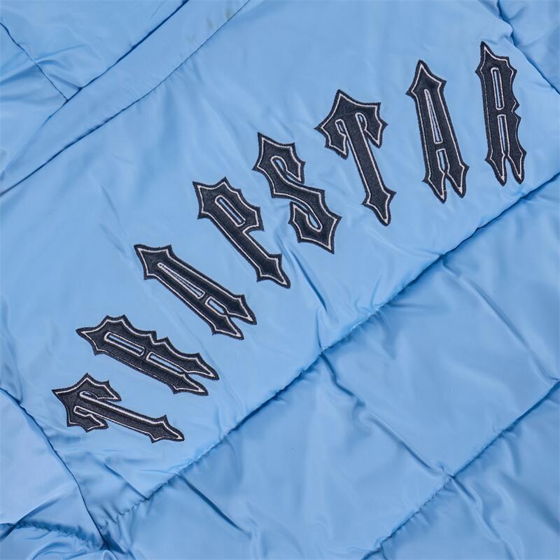 TRAPSTAR ダウンジャケット　Shiny Black 艶あり