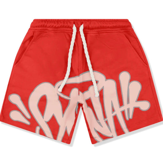 S¥NAWRLD ハーフパンツ　RED