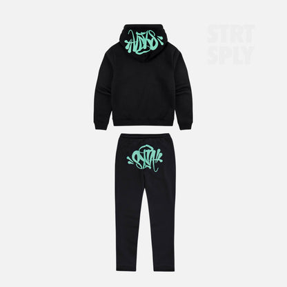 S¥NAWRLD Tracksuit-Black/Blue