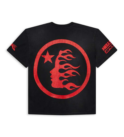 HELLST@R SPORTS BEAT US! (BLACK/RED)  Tシャツ