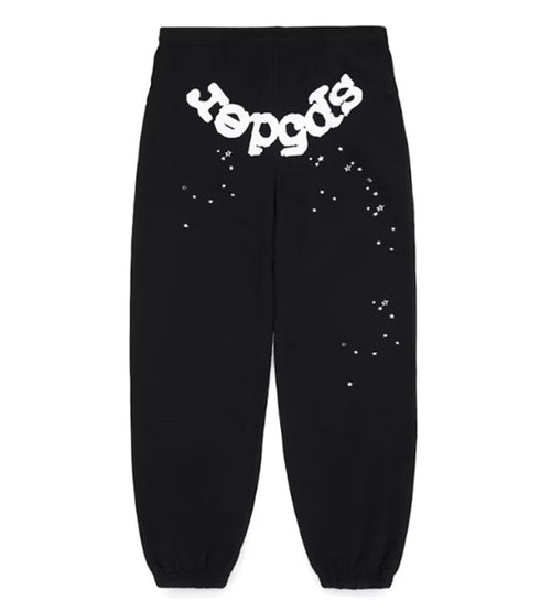 Sp5d3r OG WEB BLACK スウェットパンツ