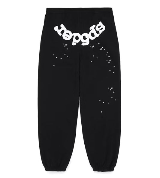 Sp5d3r OG WEB BLACK スウェットパンツ
