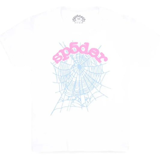 Sp5d3r OG Web Baby Tee White