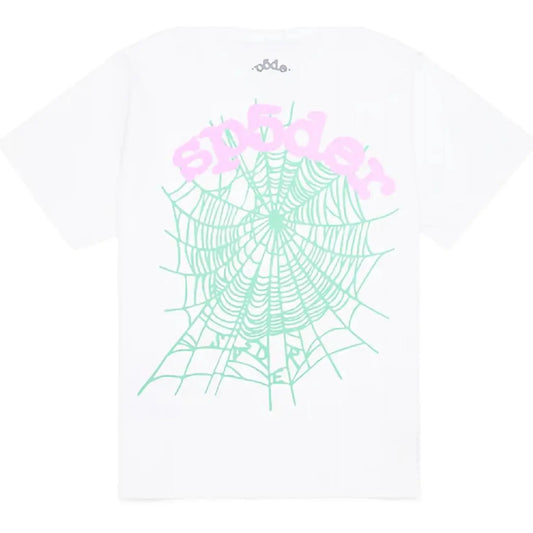 Sp5d3r OG Web  Tee White