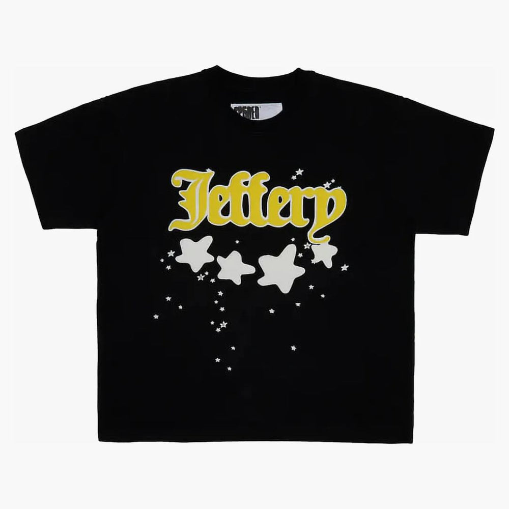 Sp5d3r Focused Jeffery Heavyweight Tee Black