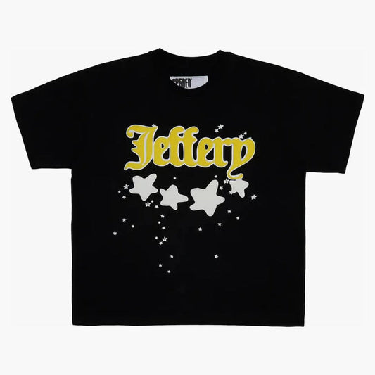 Sp5d3r Focused Jeffery Heavyweight Tee Black