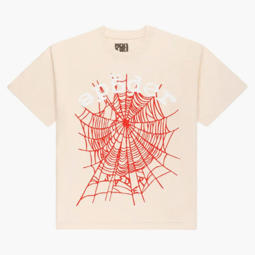Sp5d3r Legacy Logo Heavyweight Tee Cream