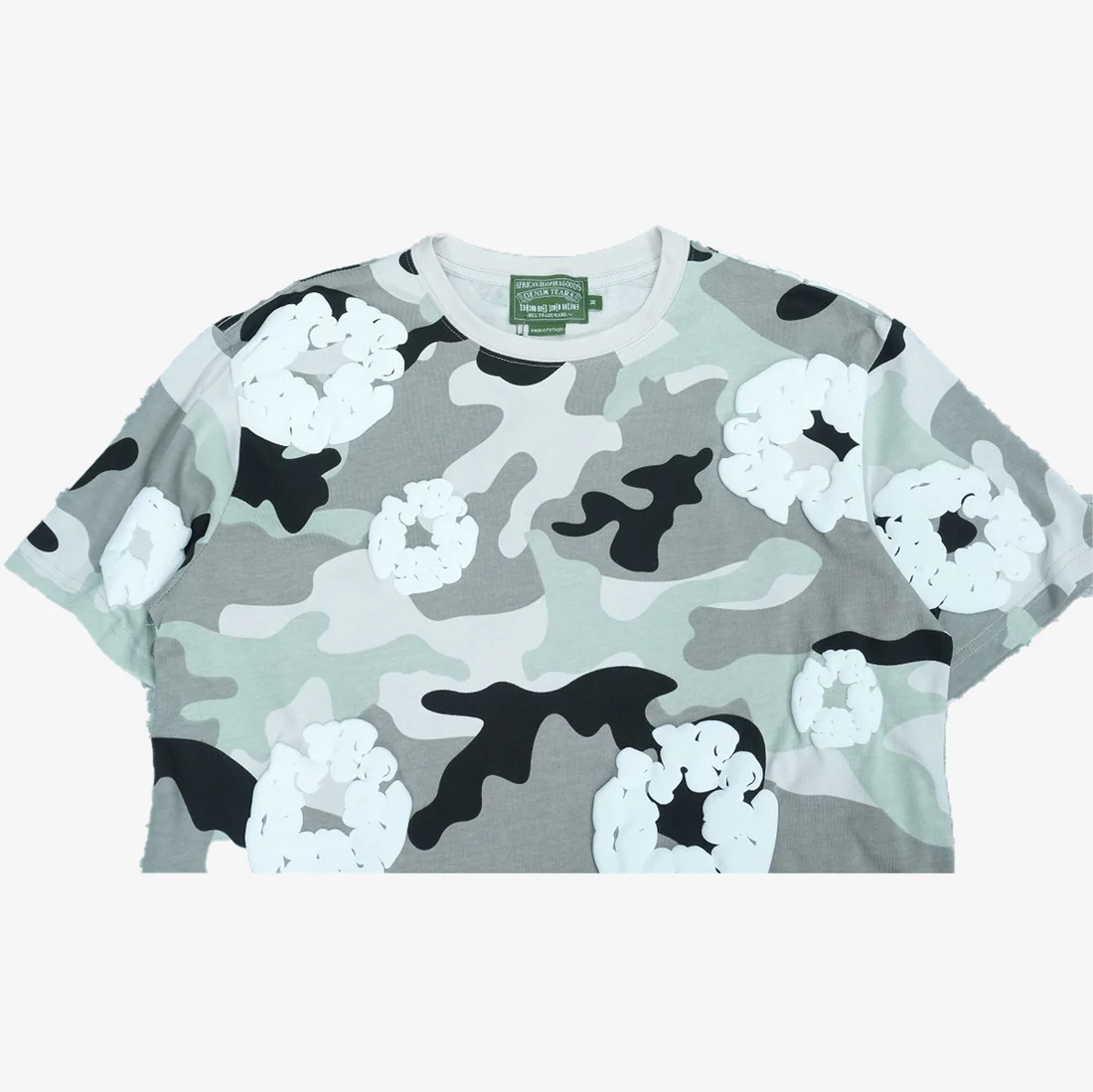 TEARS Tシャツ GRAY CAMOUFLAGE