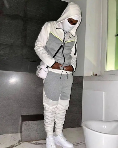 Tech fleece White/Green