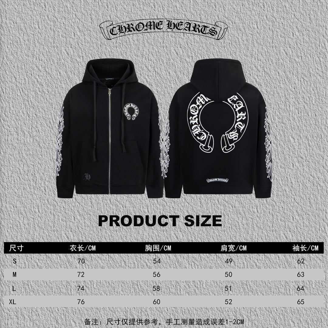 CH ジップパーカー