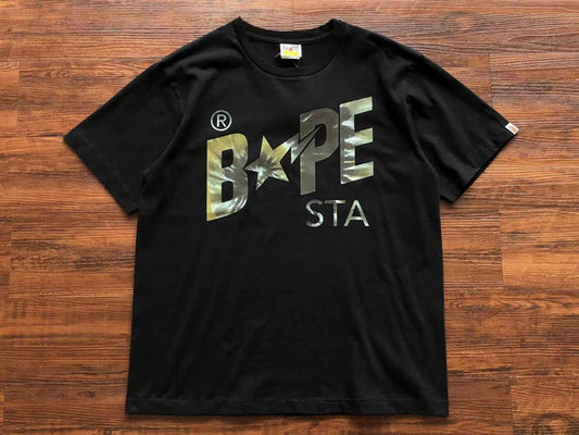 B@PE T-シャツ　ブラック