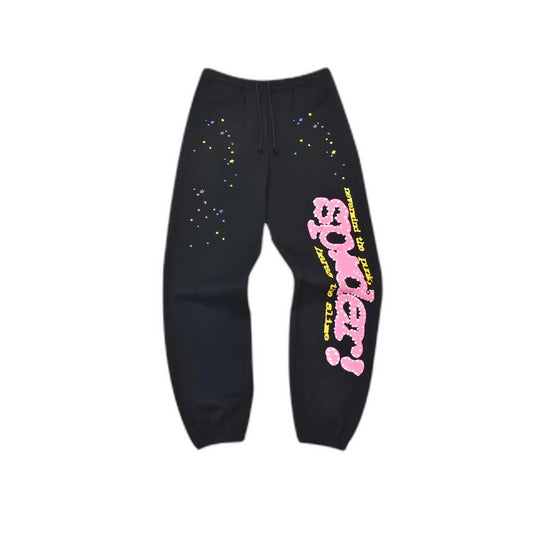 Spider P*NK V2 Black Sweatpants