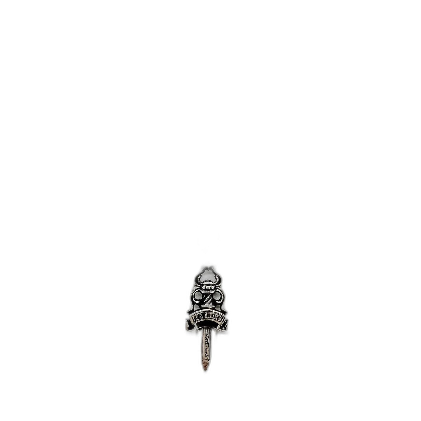 Chrome Hearts Letter Ring Sword Necklace