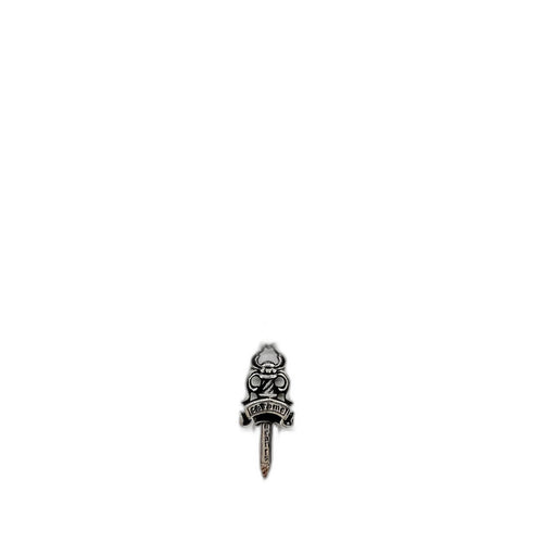 Chrome Hearts Letter Ring Sword Necklace