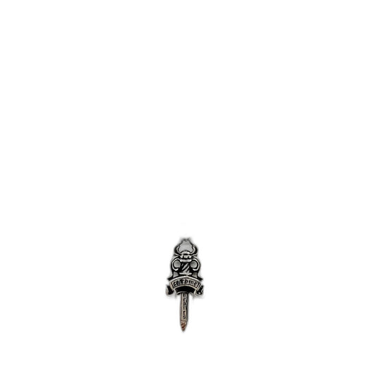 Chrome Hearts Letter Ring Sword Necklace
