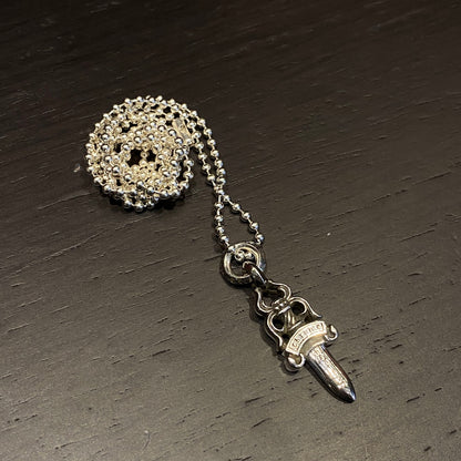 Chrome Hearts Letter Ring Sword Necklace