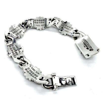 Chrome Hearts Cross Flower Guardian Large Bracelet