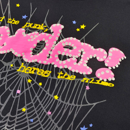 Sp5der P*NK Hoodie