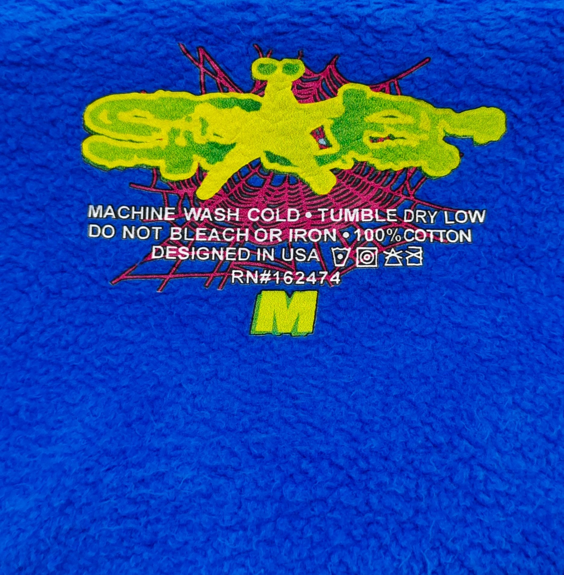 Sp5der TC Hoodie Blue