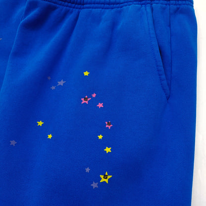 Sp5der TC Blue Sweatpants