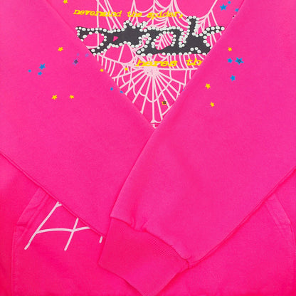 Sp5der P*NK Hoodie