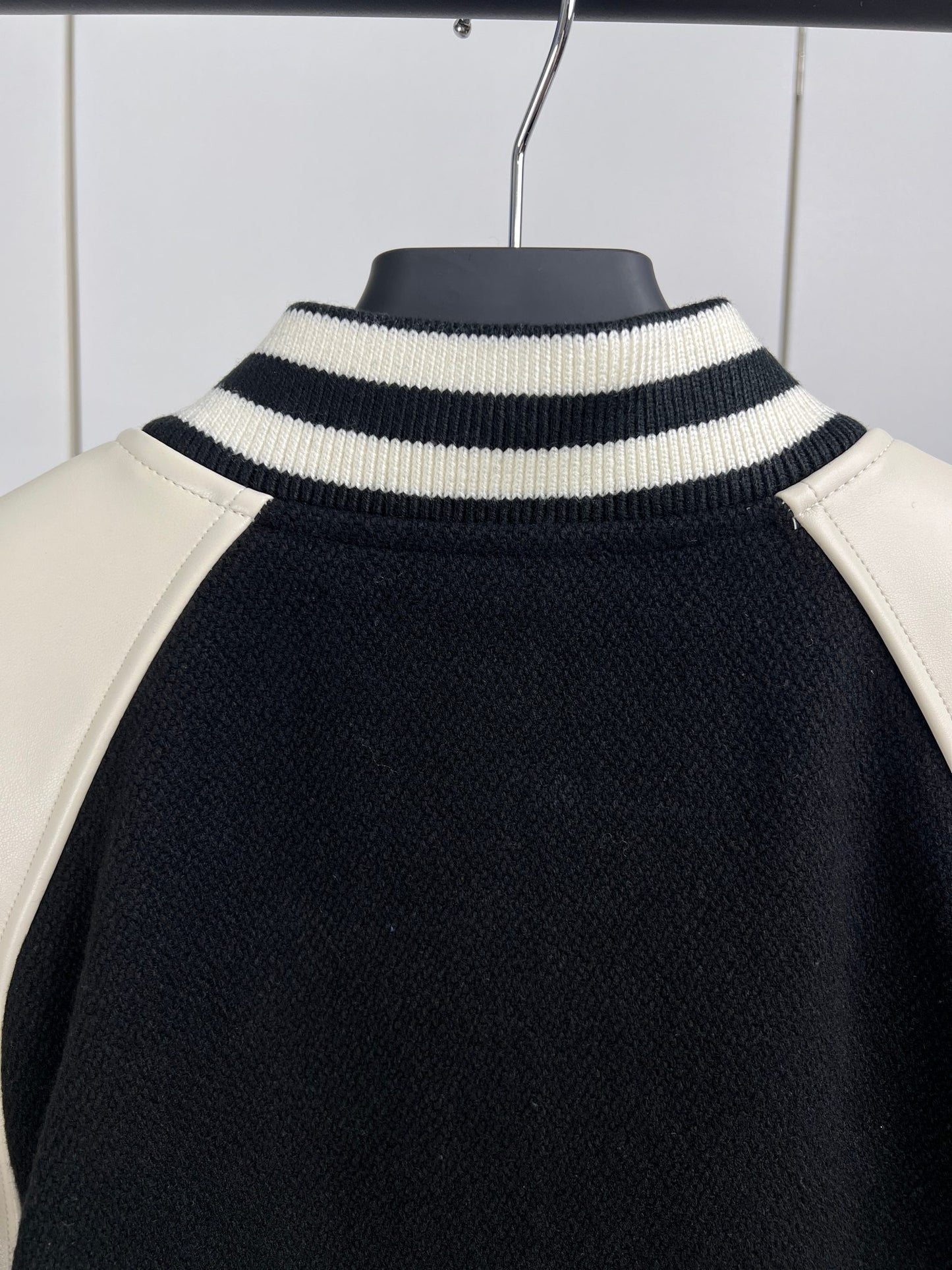 CELINE classic teddy jacket in textured woolテクスチ