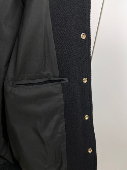CELINE classic teddy jacket in textured woolテクスチ