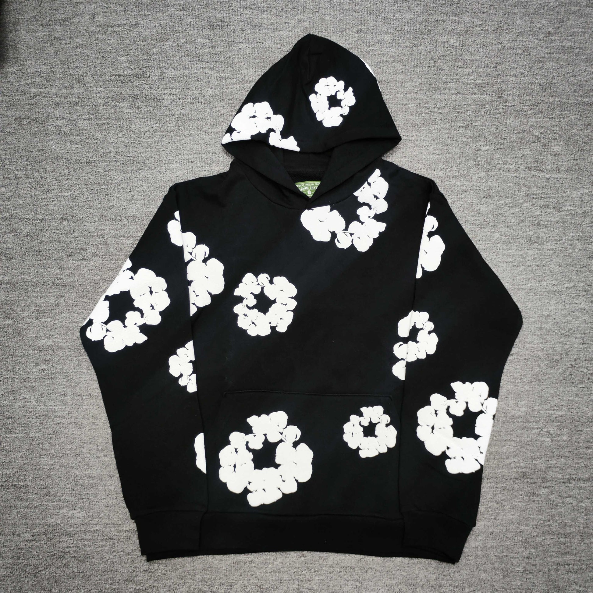 DENIM TEARS The Cotton Wreath Sweatshirt "Black"