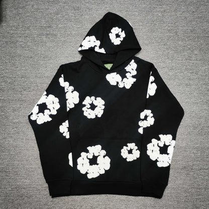 DENIM TEARS The Cotton Wreath Sweatshirt "Black"