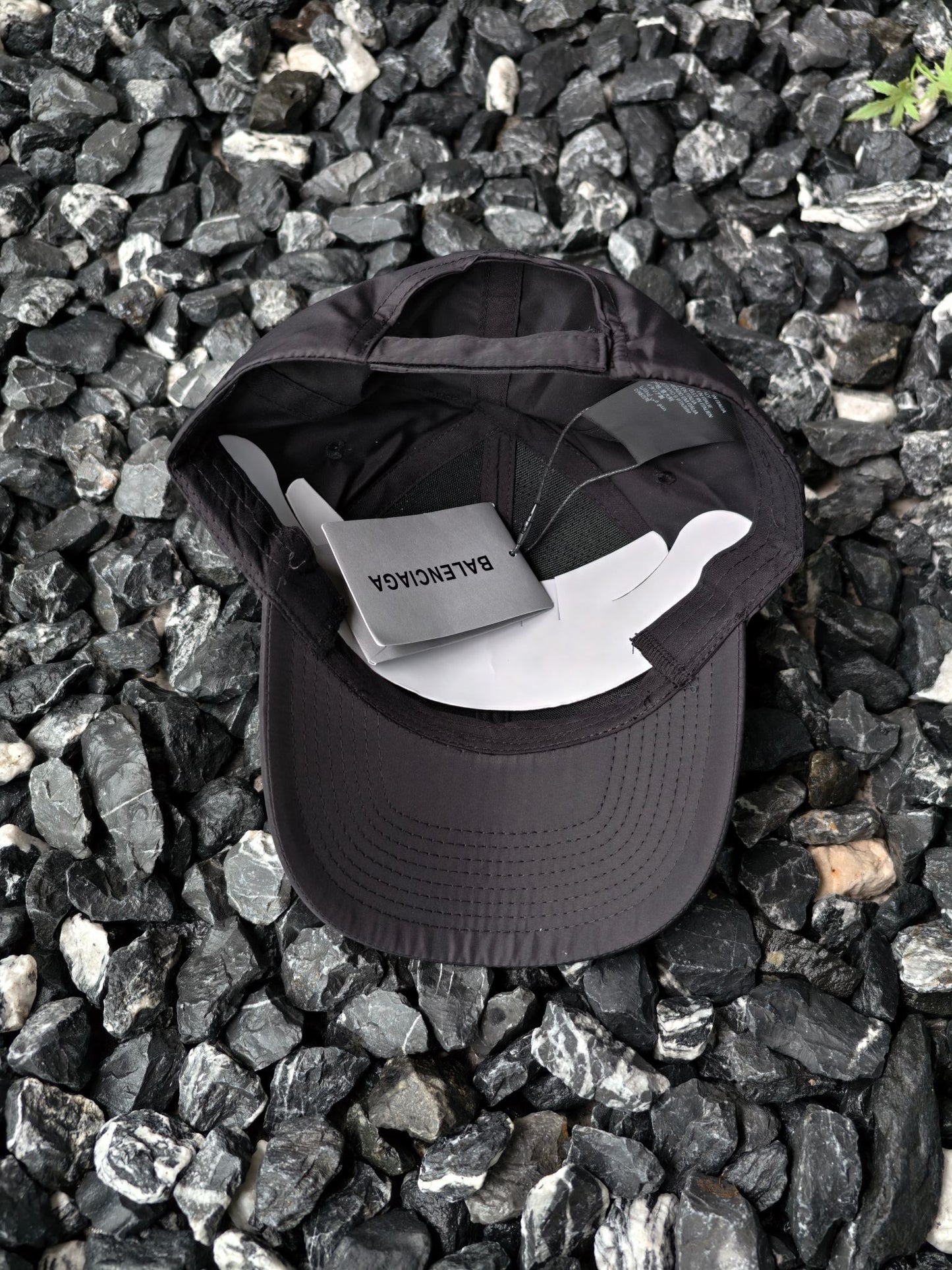 Balenciaga Logo Embroidered Mesh Baseball Cap