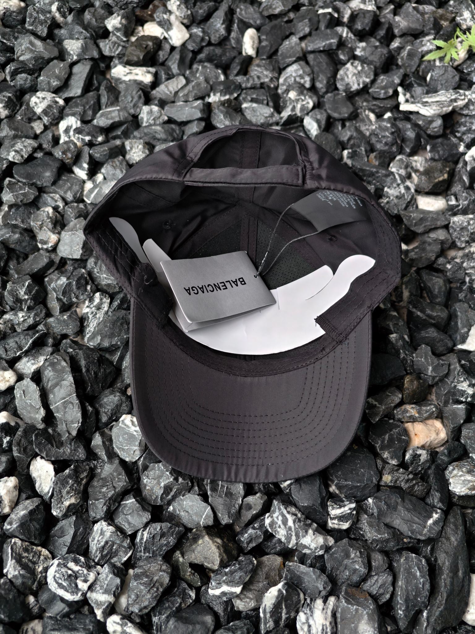 Balenciaga Logo Embroidered Mesh Baseball Cap