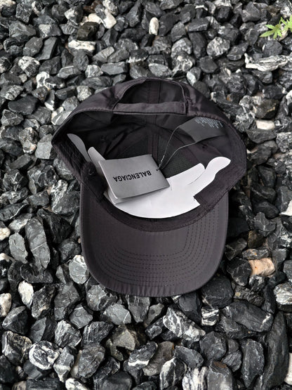 Balenciaga Logo Embroidered Mesh Baseball Cap