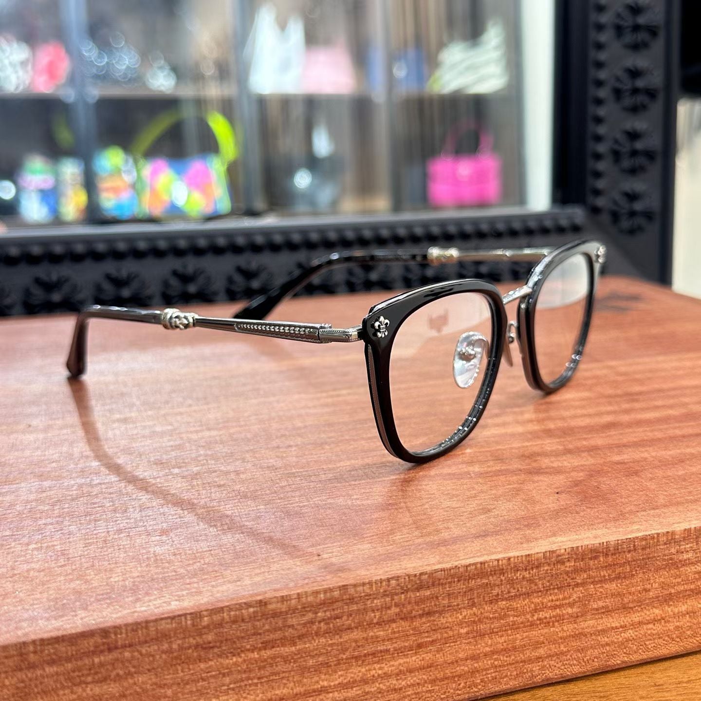 CHROME HEARTS STRAPADICTOME GLASSES