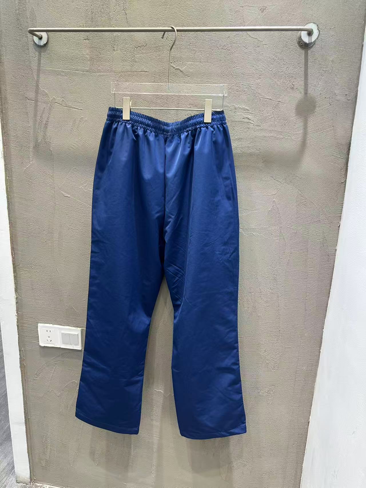 BALENCIAGA 3B Football Pants in Techno Cotton Poplin