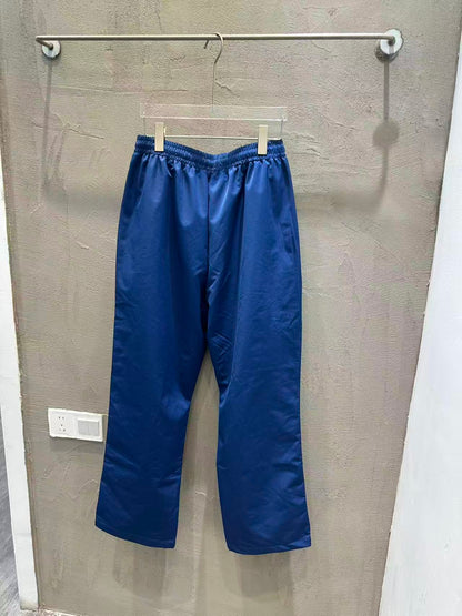 BALENCIAGA 3B Football Pants in Techno Cotton Poplin
