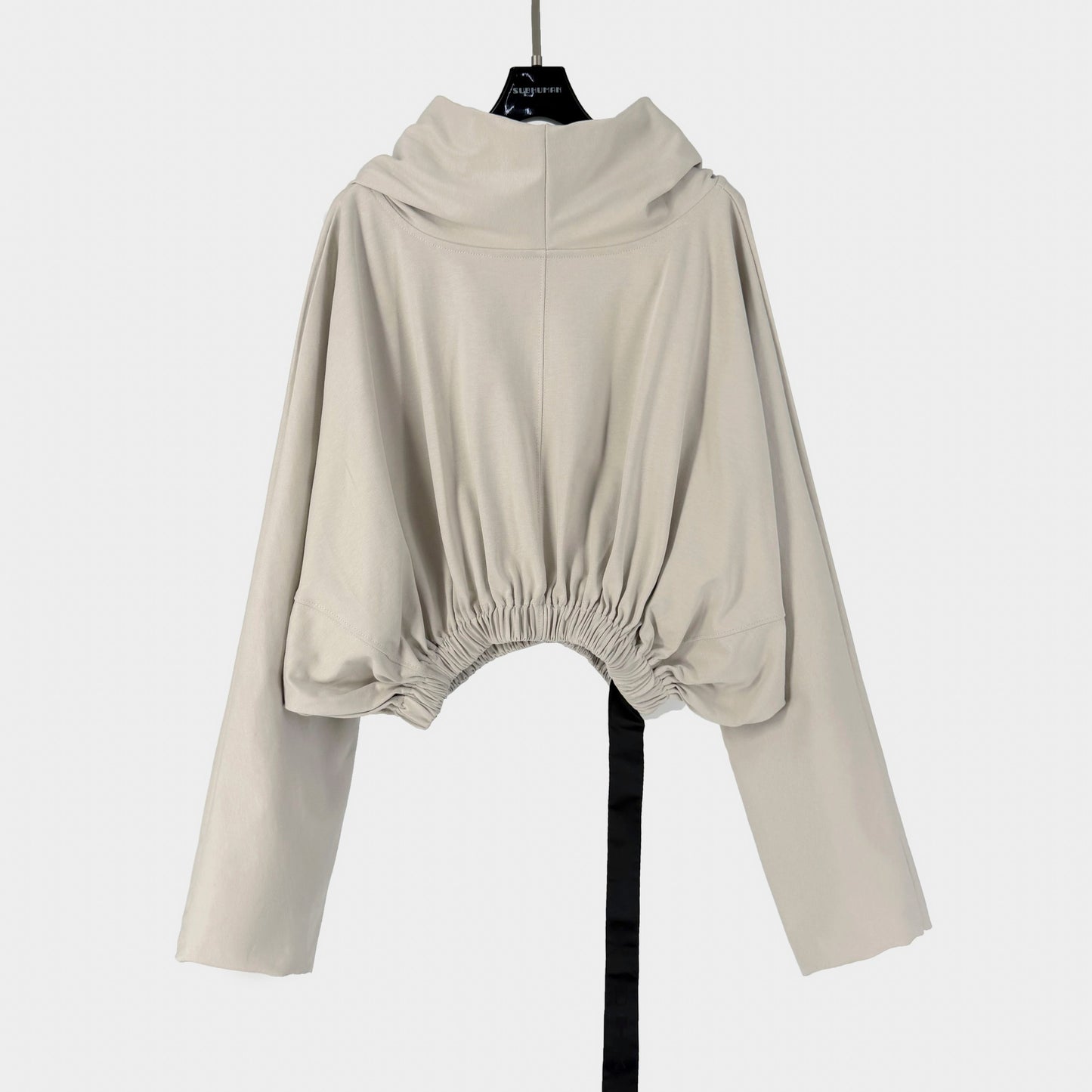 Rick Owens drkshdw Black drawstring hoodie