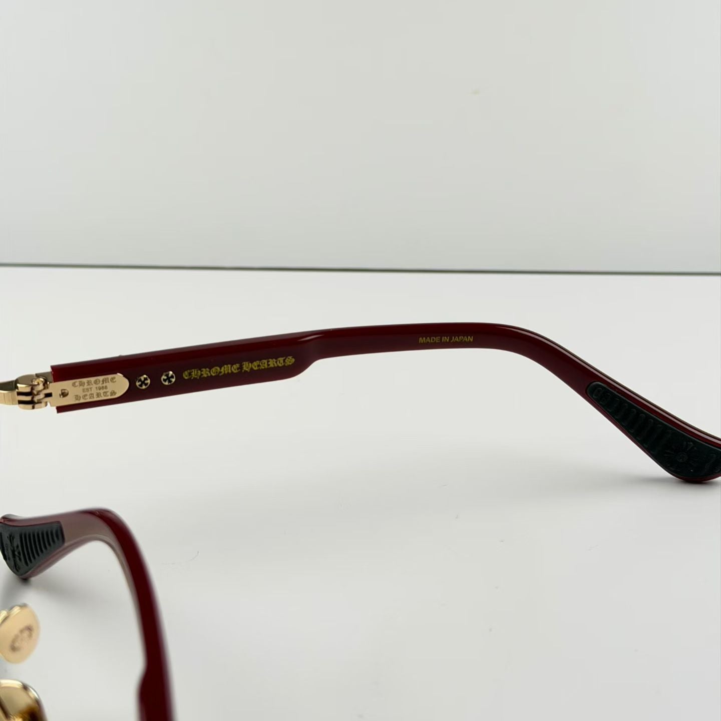 Chrome Hearts DEEP II Eyeglasses Floral Cross Glasses GP-BK-P