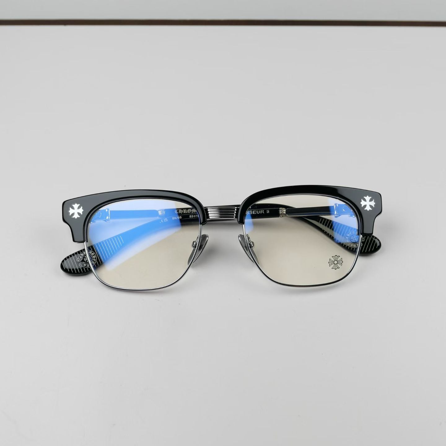 Chrome Hearts Bonennoisseur II Black Brushed Silver