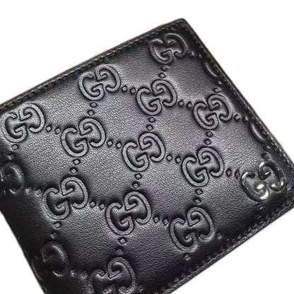GUCCI Dorian Guccissima Bi-fold Wallet