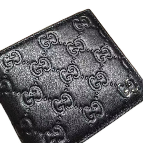 GUCCI Dorian Guccissima Bi-fold Wallet
