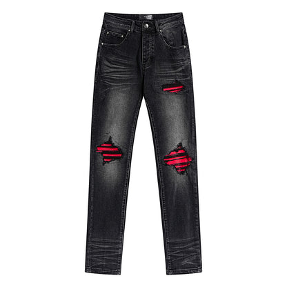 Amiri MX1 Ultrasuede Jean 'Vintage Black'