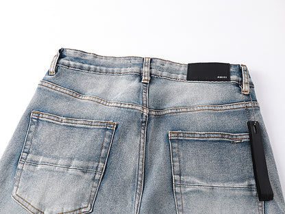 AMIRI Off-set logo jeans