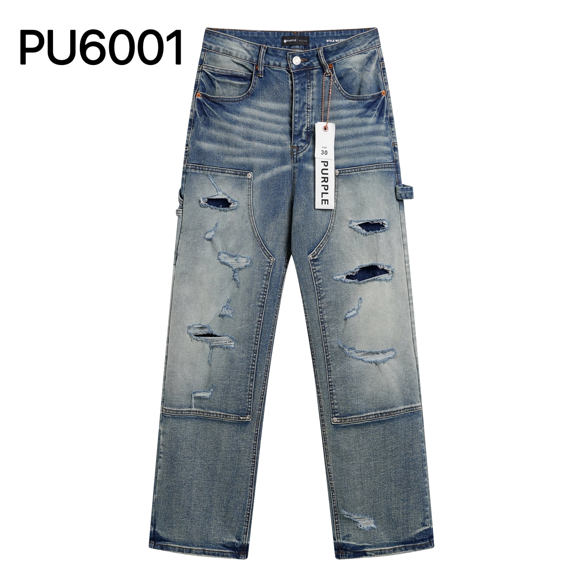 PURPLE BRAND  relaxed fit carpenter jeans