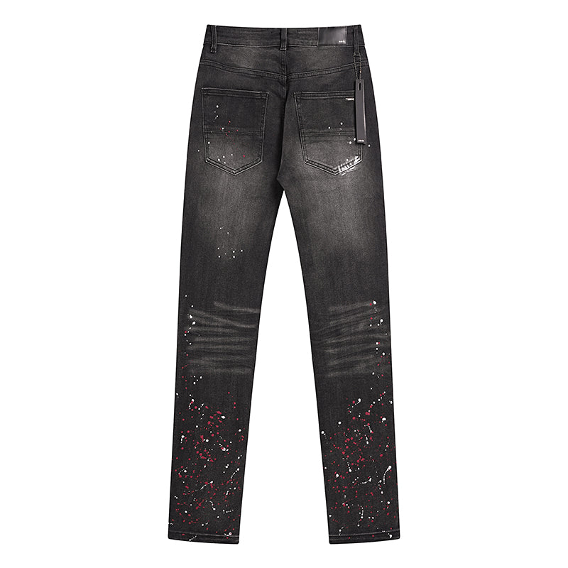Amiri Men's Black Painter Skinny-Fit Jeans