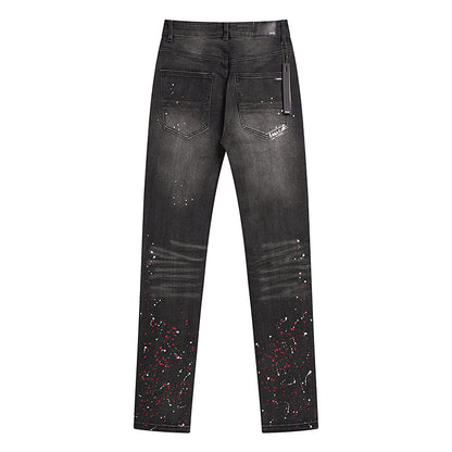 Amiri Men's Black Painter Skinny-Fit Jeans