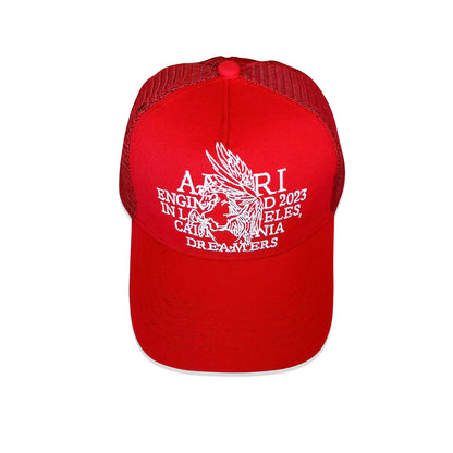 AMIRI logo-print trucker hat
